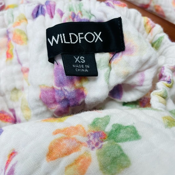 Wildfox couture Delphine Floral Tiered Midi Sundress XS Cottagecore Summer Dress - Picture 13 of 15